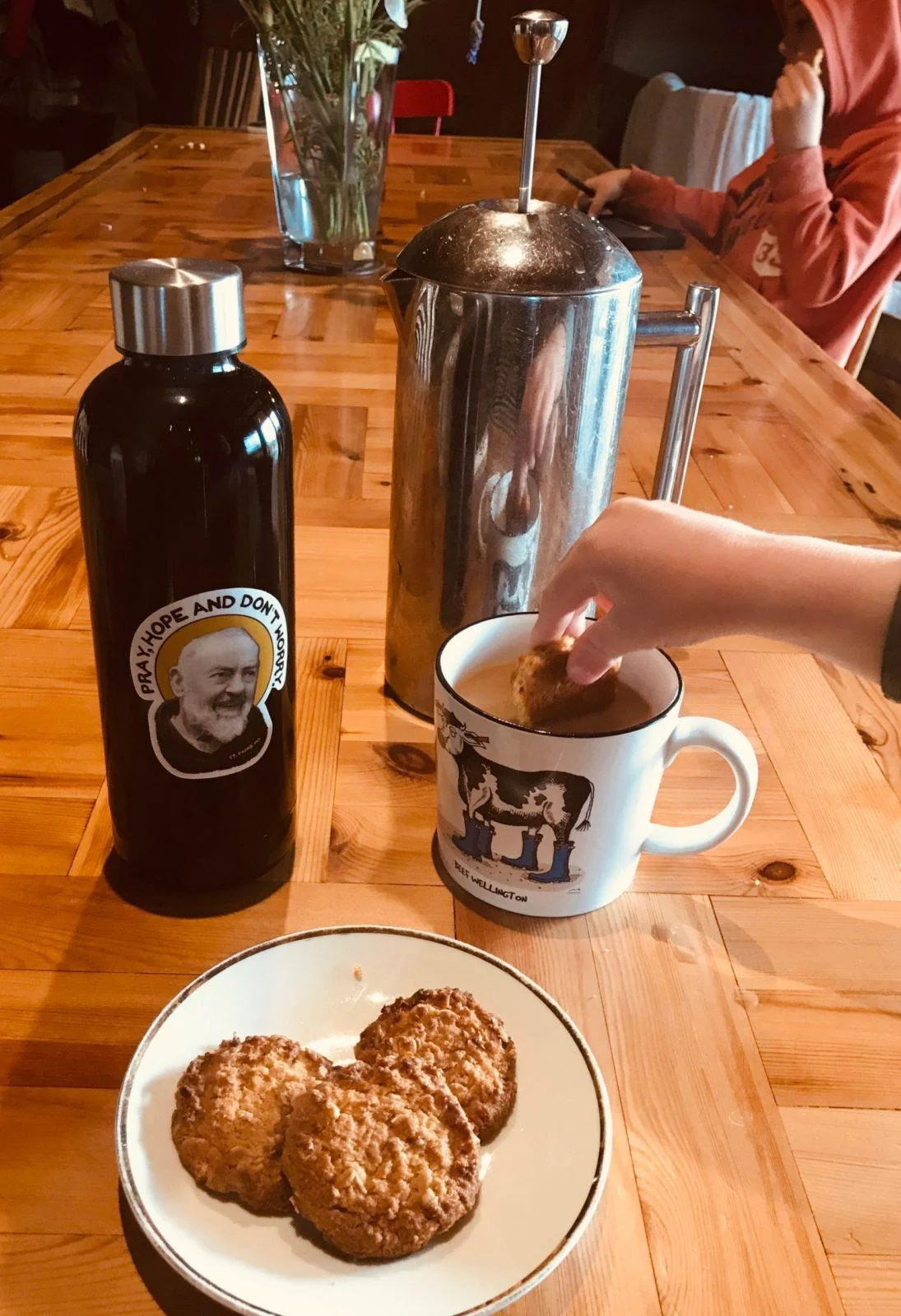 Catholic Padre Pio decal sticker "Pray, Hope and Don't Worry." - Image 5