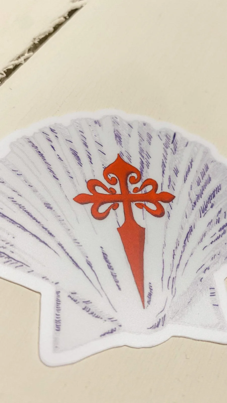 St. James sticker-Camino de Santiago-Catholic sticker Active - Image 3