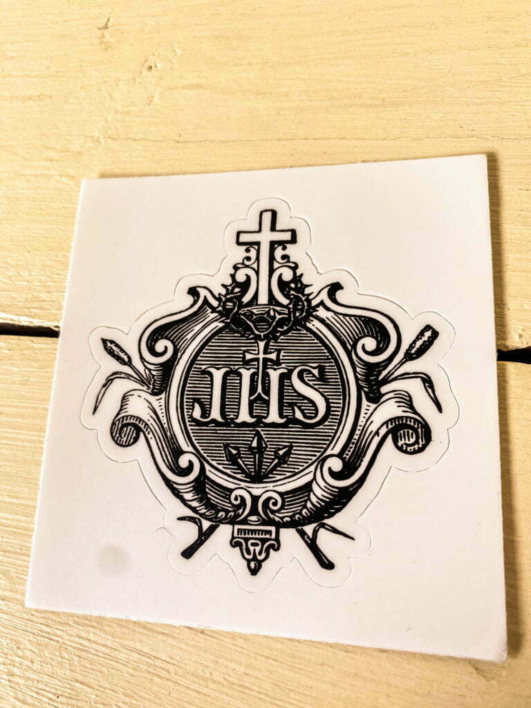 JHS Catholic Sticker Catholic Artisan Australia