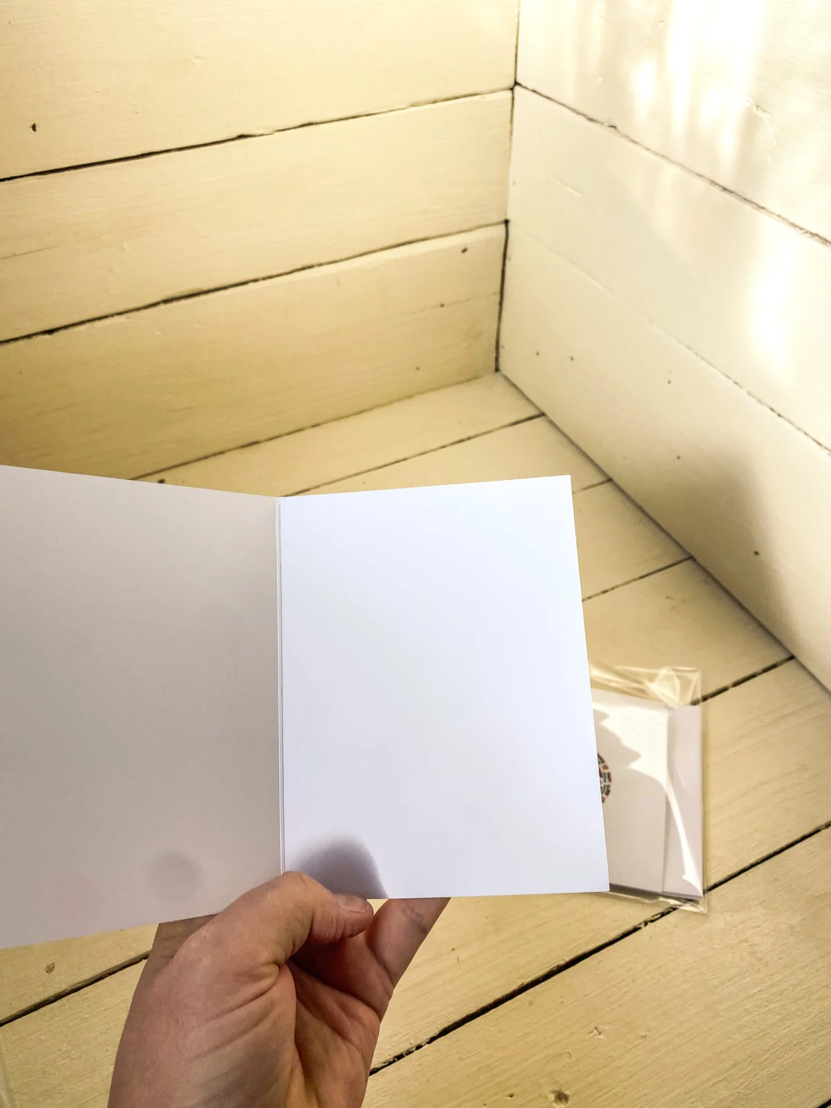 Blank Cards-Stained glass window-your Lady and Jesus, Catholic cards- Set of four. - Image 5