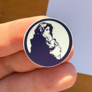 Tiny Size “Madonna of the Streets” sticker. Catholic decal gift - 1 inch